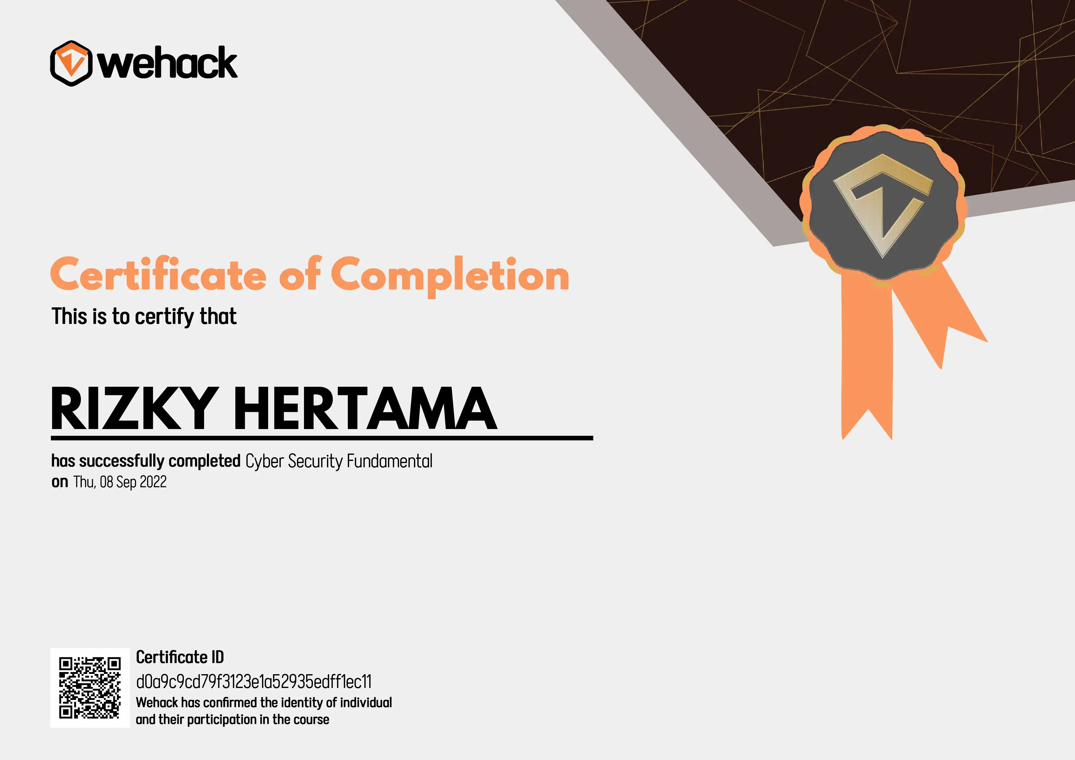 Cyber security fundamental